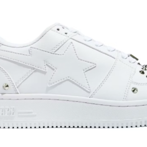 A Bathing Ape Bape Sta Low-WHITE