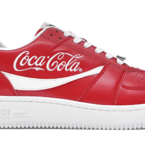 A Bathing Ape Bape Sta Low Coca-Cola-Red