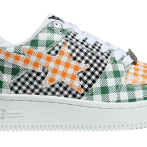 Bapesta Low 'Gingham - Green'