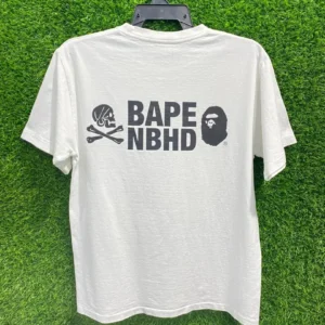 BAPE x NEIGHBORHOOD TEE-WHITE