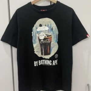 Bape x Coca Cola Head Tee-BLACK