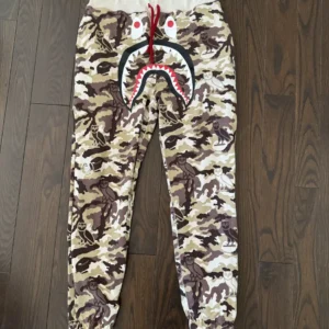 Bape x Ovo Woodland Camo Reversible Shark Sweatpant-brown