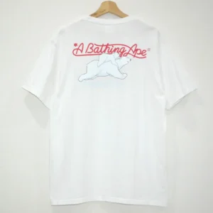 Bape x Coca-Cola Ape Head Tee-WHITE