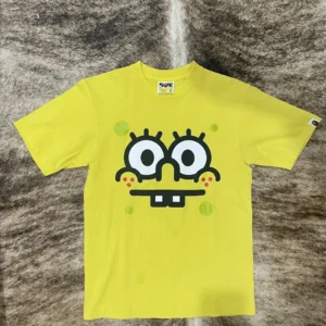 Bape x Spongebob shirt-YELLOW