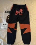 Bape x XO Track Pants-BLACK