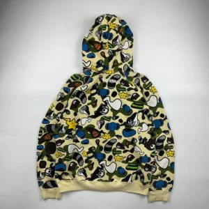 Bape x Kaws Animal Kingdom Full Zip Hoodie-MULTI