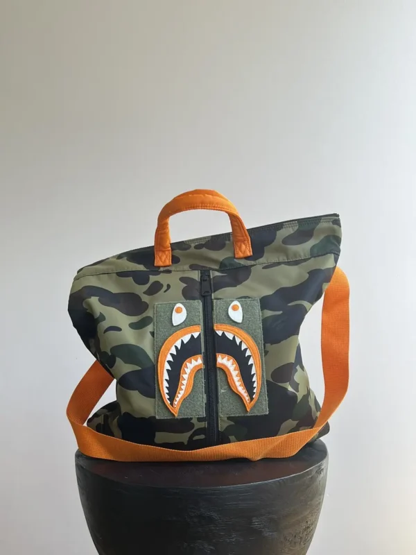 BAPE A bathing ape x Porter rare Bag-Green