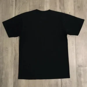 BAPE x kaws cloud camo ape head T-shirt-black