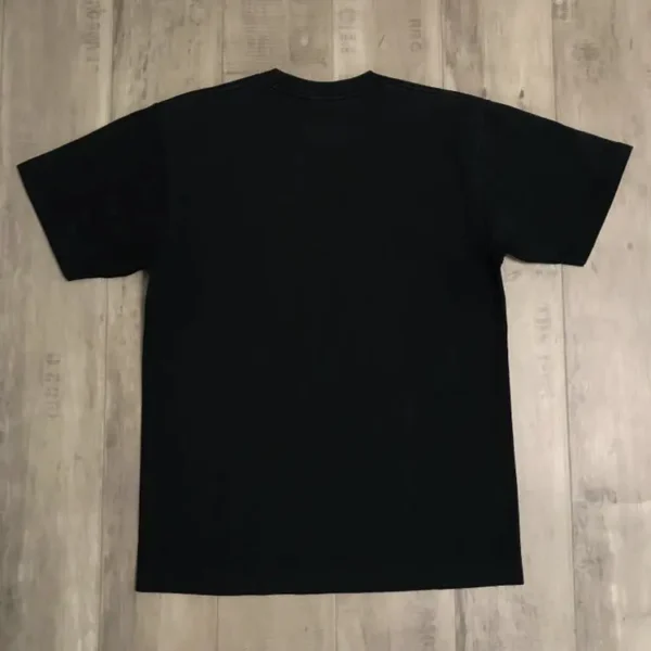 BAPE x kaws cloud camo ape head T-shirt-black