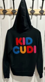 BAPE X KID CUDI BABY MILO PULLOVER BLACK HOODIE