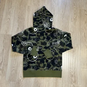 Bape x Futura x Unkle 1st Camo Full Zip Hoodie