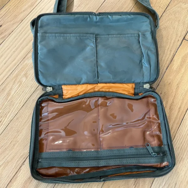 Bape X Porter Jacquard Camo Shoulder Bag-OLIVE