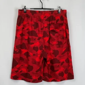 BAPE x Champion Sweatshorts-RED